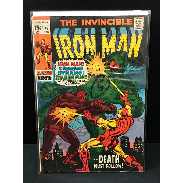 THE INVINCIBLE IRON MAN #22 - MARVEL COMICS