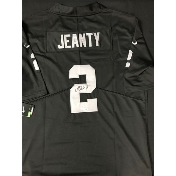 ASHTON JEANTY SIGNED LAS VEGAS RAIDERS JERSEY - ACE COA