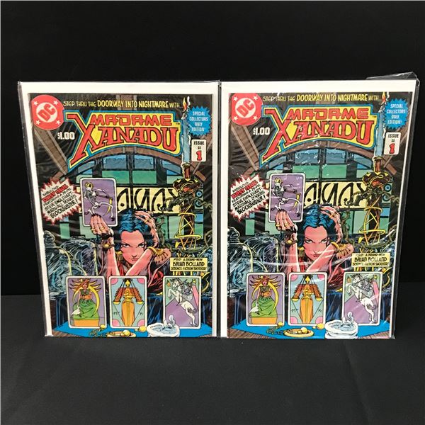 LOT OF 2 MADAME XANADU #1 - MARVEL COMICS