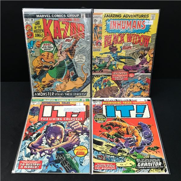 LOT OF 4 MARVEL COMICS