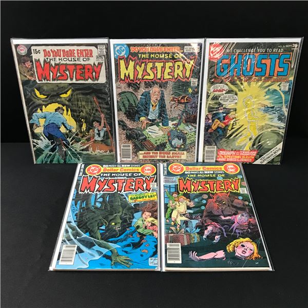 LOT OF 5 DC COMICS