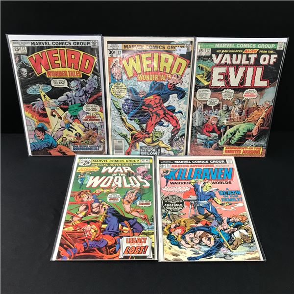 LOT OF 5 MARVEL COMICS