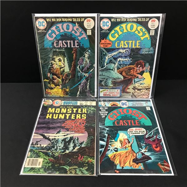 LOT OF 4 GHOST CASTLE COMICS - DC COMICS