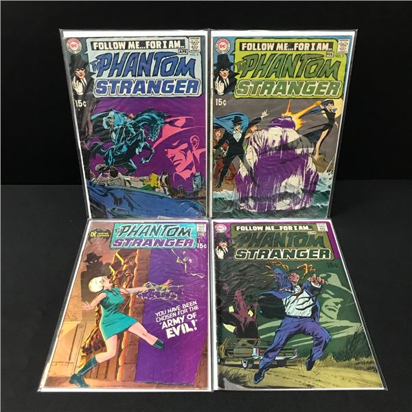 LOT OF 4 PHANTOM STRANGER COMICS - DC COMICS