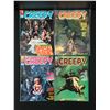 Image 1 : LOT OF 4 CREEPY COMICS - WARREN MAGAZINE