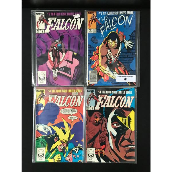 LOT OF 4 FALCON COMICS #1-4 IN A LIMITED SERIES - MARVEL COMICS