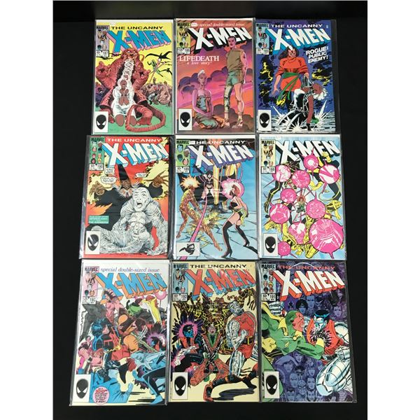 LOT OF 9 X-MEN COMICS - MARVEL COMICS