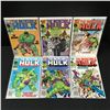 Image 1 : LOT OF 6 THE INCREDIBLE HULK COMICS - MARVEL COMICS