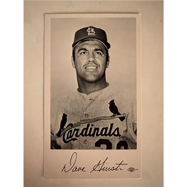 Dave Giusti facsimile signed photo. 3x5 inches