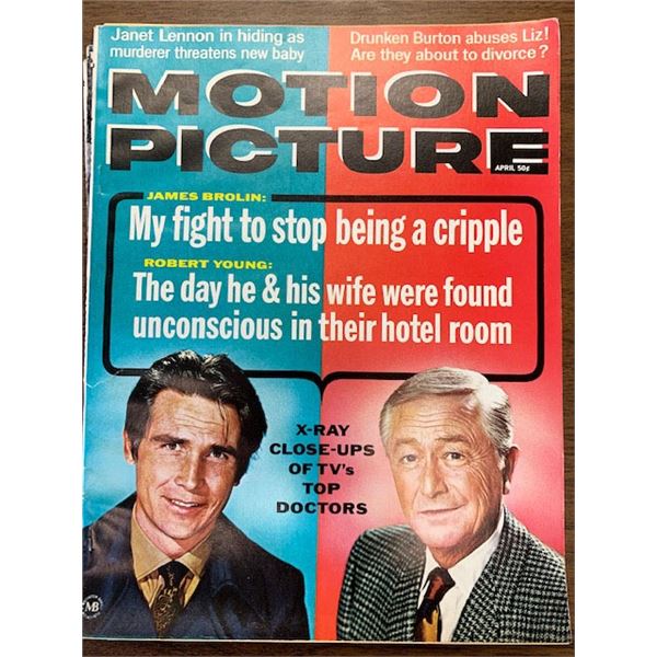 Motion Picture Magazine - James Brolin and Robert Young
