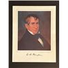 Image 1 : 9th President William Henry Harrison Facsimile Signed Photo Art Print