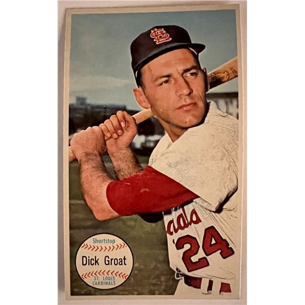 St. Louis Cardinals Dick Groat baseball trading card