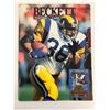 Image 1 : Beckett Football Card Magazine July 1994 - Jerome Bettis Cover