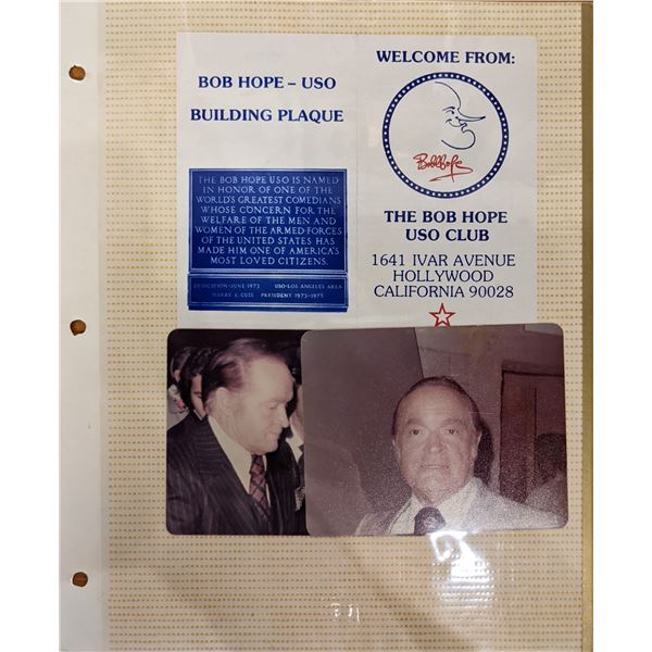 Bob Hope Original Photos