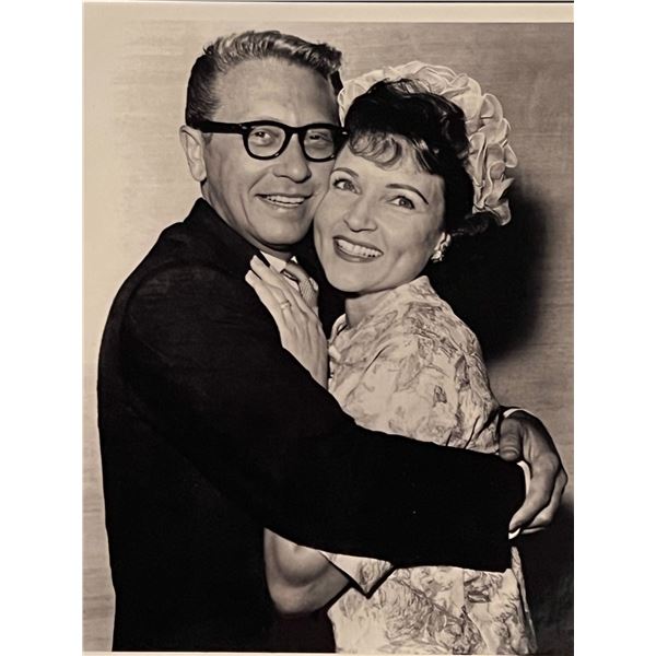 Betty White and Allen Ludden 1963 Unsigned Photo