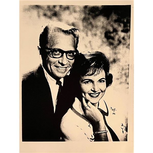 Betty White and Allen Ludden Unsigned Photo
