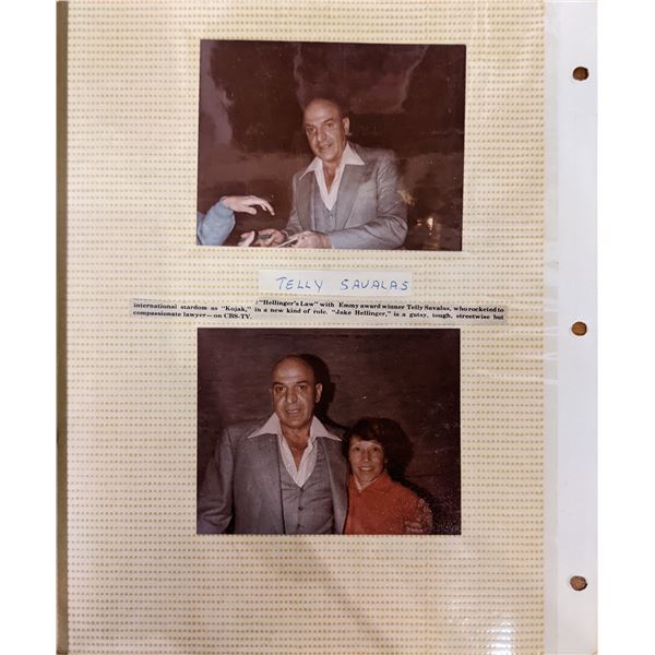 Telly Savalas Original Photos
