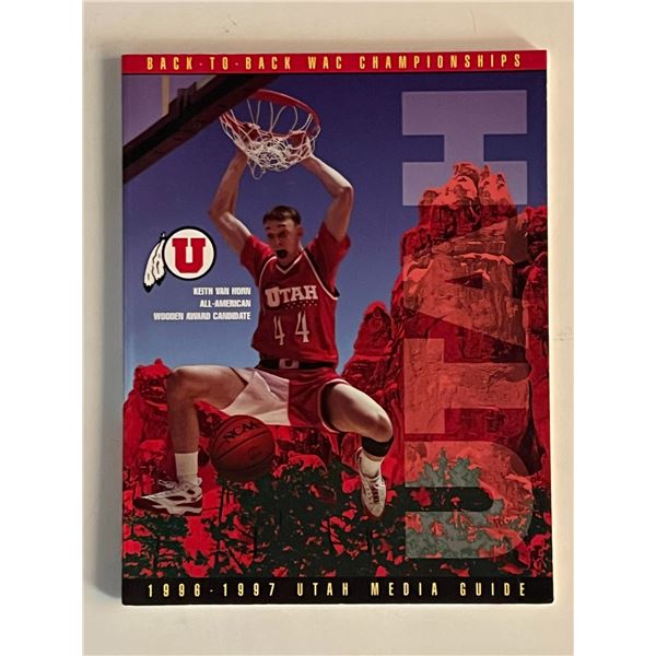University of Utah 1996-97 Media Guide