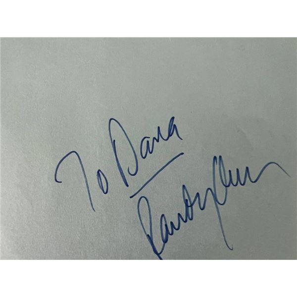 Alabamas Randy Owen autograph