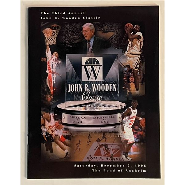 3rd Annual John R. Wooden Classic 1996 Magazine