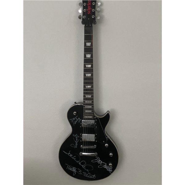 The Eagles band signed guitar