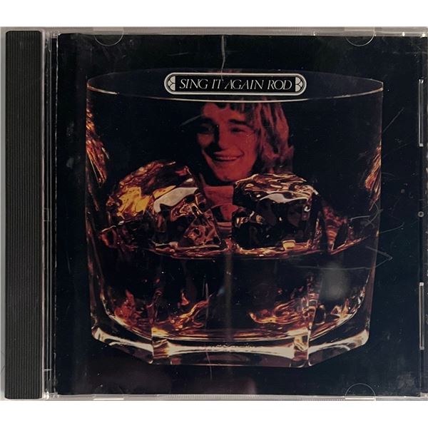 Rod Stewart Sing It Again On The Road CD. 5x6 inches