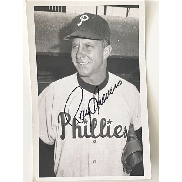 Philadelphia Phillies Roy Sievers signed photo