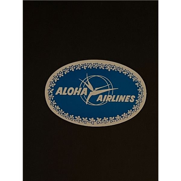 Vintage Aloha Airlines Sticker