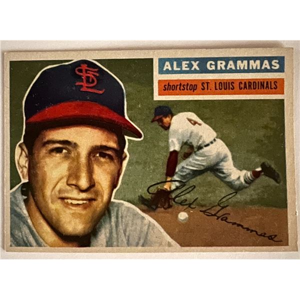 St. Louis Cardinals Alex Grammas baseball trading card
