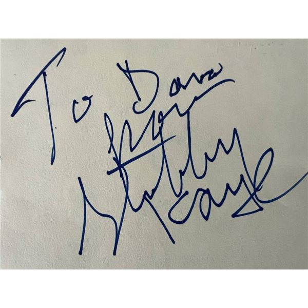 Guys and Dolls Stubby Kaye autograph