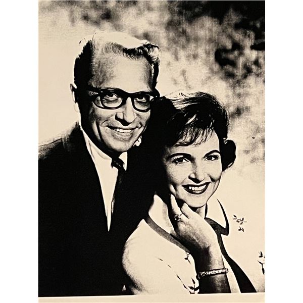 Betty White and Allen Ludden Unsigned Photo
