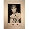 Image 1 : Steve Carlton facsimile signed photo. 3x5 inches