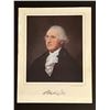 Image 1 : 1st President George Washington Facsimile Signed Photo Art Print