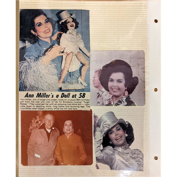 Ann Miller Photo Album Page