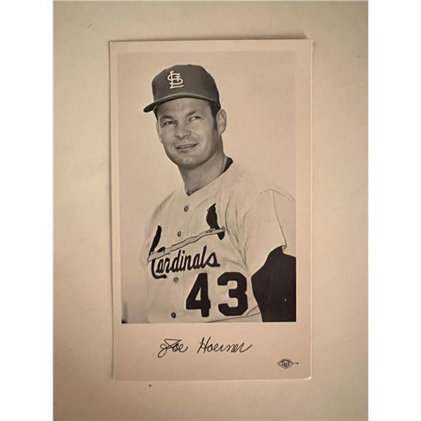 Joe Hoerner facsimile signed photo. 3x5 inches