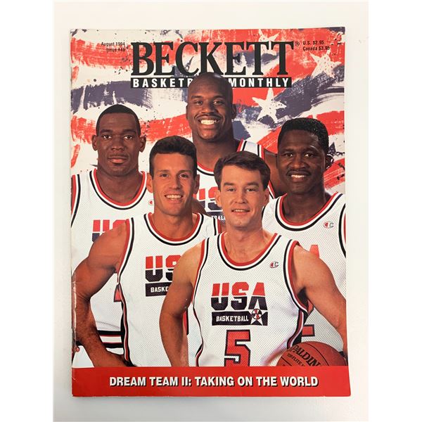 Beckett Basketball Monthly Magazine - August 1994 Issue #49 - Team USA