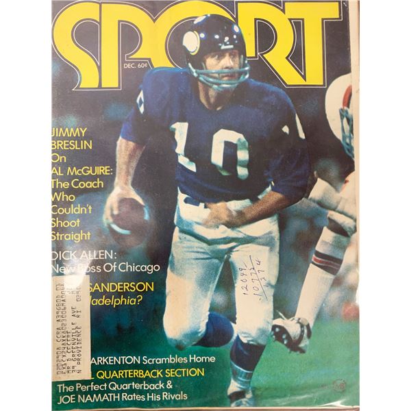 Sport Magazine 1972 Jimmy Breslin Issue