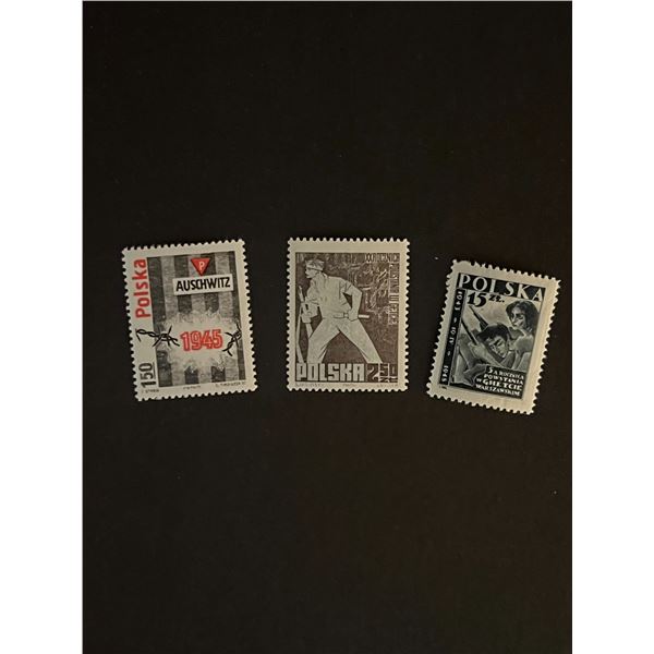 Poland Stamps Set of 3