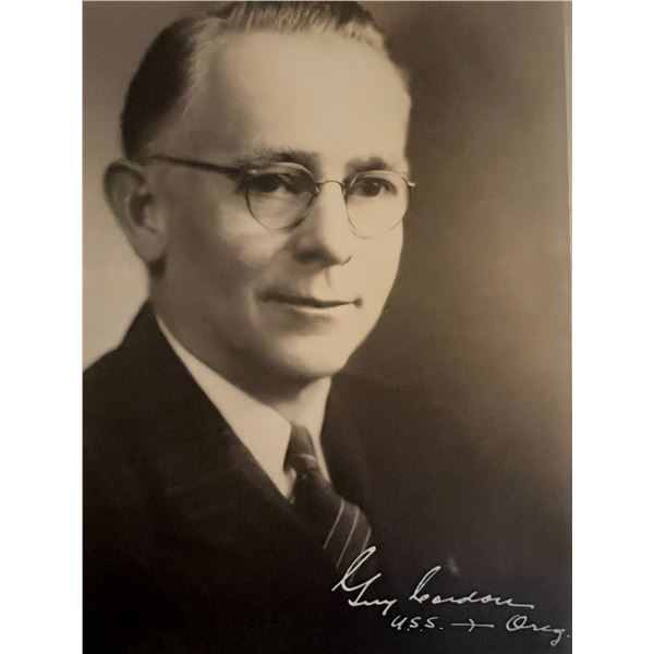 Senator Guy Cordon signed photo