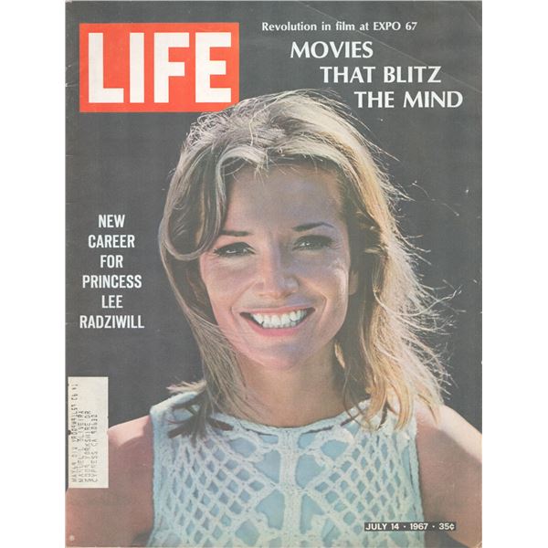 Lee Radziwill Life Magazine. July 14, 1967