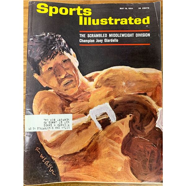 Sports Illustrated Magazine 1964  Joey Giardello Issue