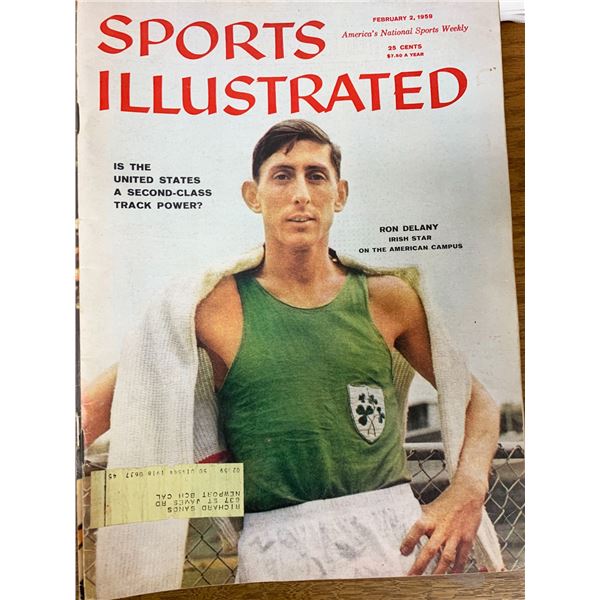 Sports Illustrated Magazine 1959 Ron Delany Issue