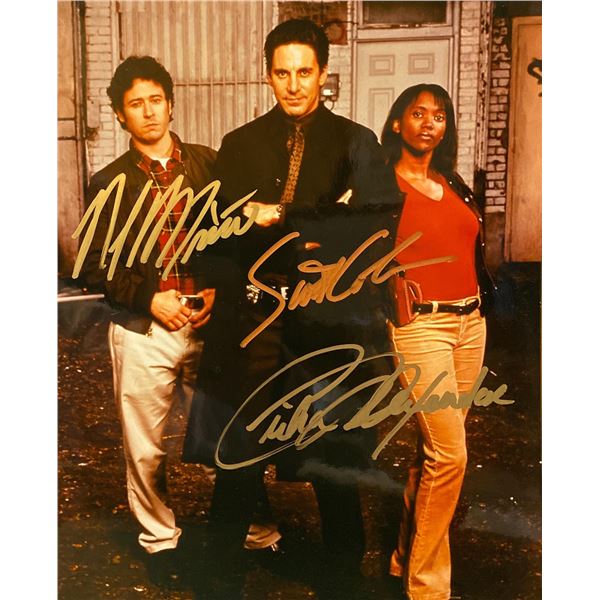 Street Time Scott Cohen, Rob Morrow, and Erika Alexander signed photo