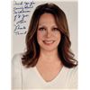 Image 1 : Marlo Thomas facsimile signed photo. 8x10 inches