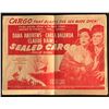 Image 1 : Sealed Cargo !952 Vintage Movie Flyer