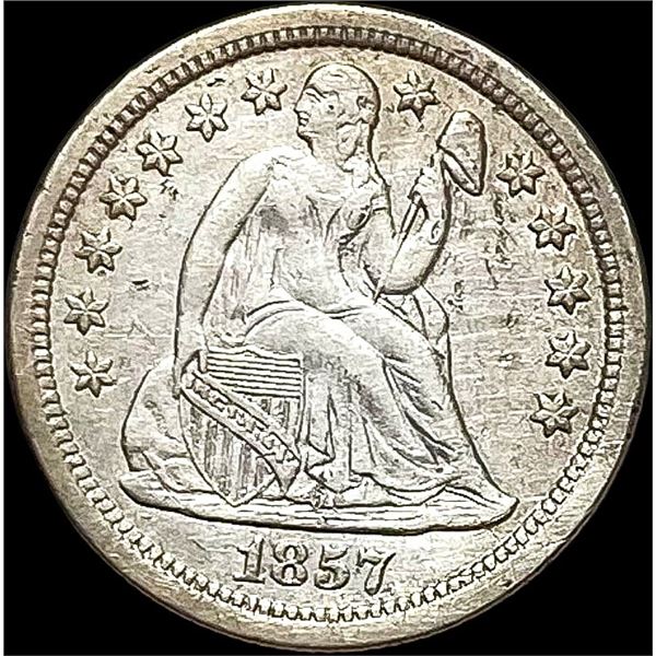 1857 Seated Liberty Dime CLOSELY UNCIRCULATED