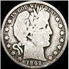 Image 1 : 1892-O Barber Half Dollar NICELY CIRCULATED