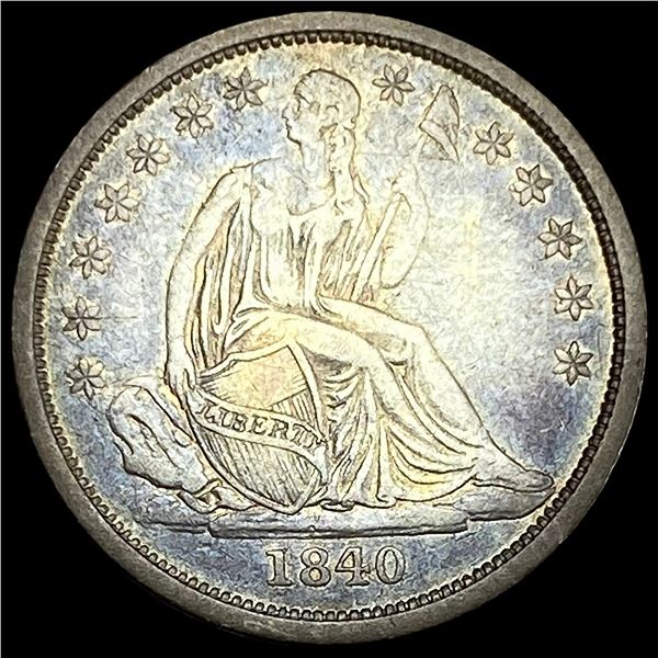 1840 Seated Liberty Dime NEARLY UNCIRCULATED