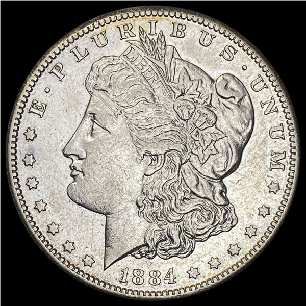1884-S Morgan Silver Dollar CLOSELY UNCIRCULATED