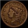 Image 1 : 1838 Coronet Head Large Cent LIGHTLY CIRCULATED